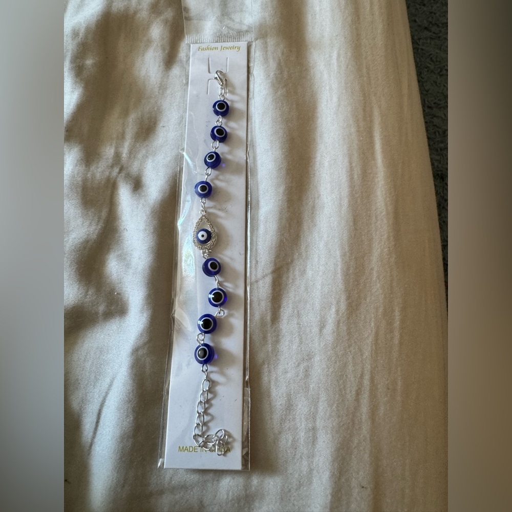 Blue Evil Eye Bracelet